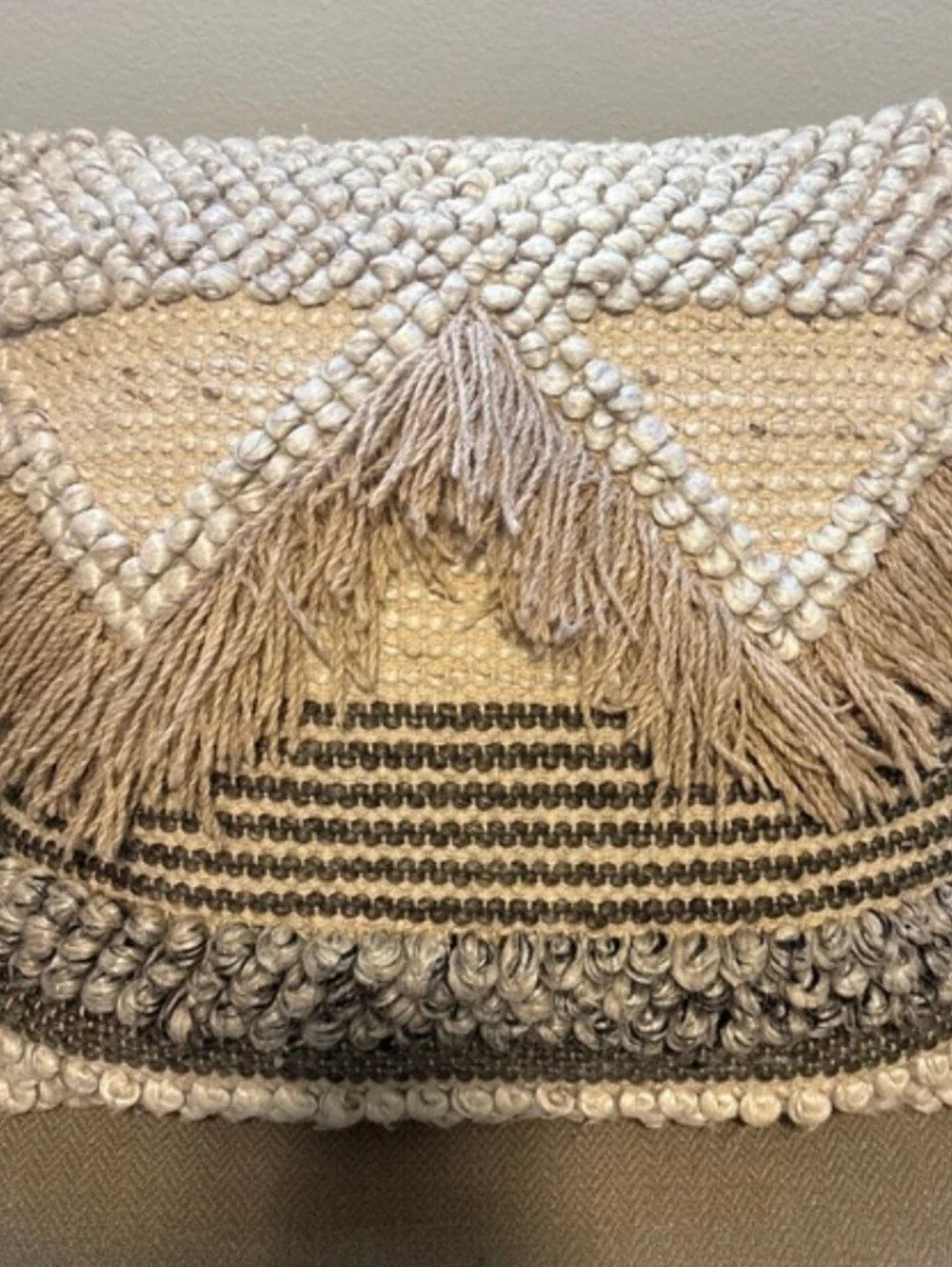 MERCHANT 41 Boho Textured Throw Pillow Covers - Set of 2
